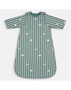 Зимний хлопковый конверт для новорожденного Diego зеленый La redoute interieurs