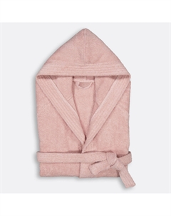 Халат с капюшоном из махровой ткани 450 гм розовый La redoute interieurs