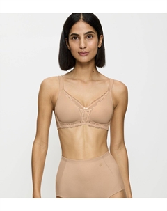 Бюстгальтер без косточек Modern Lace Cotton бежевый Triumph