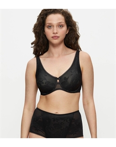 Бюстгальтер-минимайзер Wild rose sensation черный Triumph