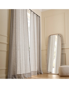 Штора из стираного льна Tojos бежевый Am.pm.