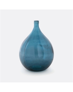 Ваза-бутыль из стекла Izolia синий La redoute interieurs