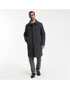 Пальто из меланжевой шерсти Signature VIRGIL серый La redoute collections
