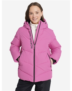 Пуховик для девочек, Розовый Northland