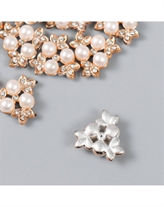 Декор для творчества пластик, стразы Арт узор