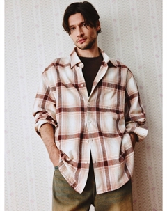 Фланелевая рубашка в клетку Sela