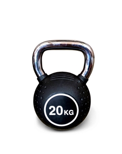 Гиря полиуретановая с хромированной ручкой 20 кг KB2015-20 Protrain