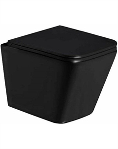 Унитаз Gelbach 043 GL-BL 10000011695 подвесной Черный глянцевый с сиденьем Микролифт Weltwasser