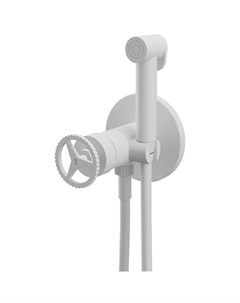 Гигиенический душ со смесителем Chrono CH65WBO цвет Белый матовый Remer