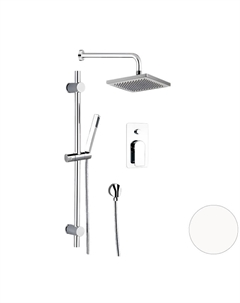 Душевая система Infinity I09S07OBO цвет Белый матовый Remer