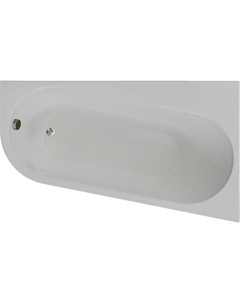 Акриловая ванна Вальс Прима 160x95 R 1-01-2-2-1-352К цвет Белый со слив-переливом Хром Radomir