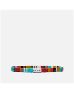 Браслет Signature Stripe Flat Bead Paul smith