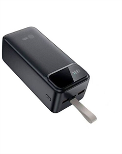 Внешний аккумулятор (Power Bank) Cactus CS-PBFSND-40000, 40000мAч, черный