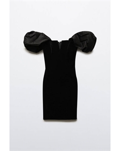 Платье мини с бархатной фактурой Befree