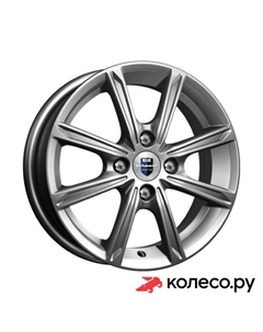 Литой диск Флэш (КС710) 5x13/4*100 D67.1 ET35 Дарк платинум Кик