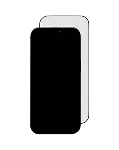 Защитное стекло uBear Extreme Nano Shield для iPhone 17 Pro чёрная рамка Ubear