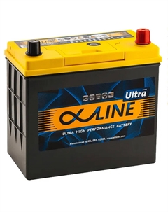 Автомобильный аккумулятор Ultra 59 Ач обратная полярность B24L Alphaline