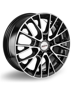 Диски R16 5x105 6,5J ET38 D56,6 X-135 BK/FP X`trike