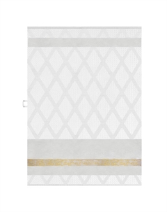 Полотенце кухонное ваф. Золото 50х70см белое, арт.ПЦ-559-6685,101 Cleanelly