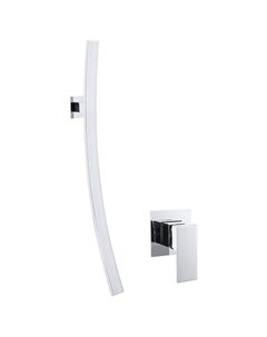 Смеситель для раковины встраиваемый Abber Daheim хром однорычажный (AF8209)