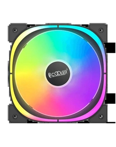 Вентилятор для корпуса PCCOOLER EF 120 ARGB BK 3 IN 1 Pccooler