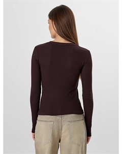 Лонгслив женский коричневый Mark formelle