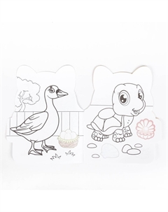 Раскраска детская Буква-ленд