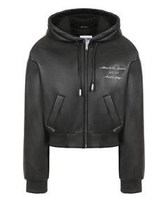 Кожаный бомбер M05ch1no jeаns