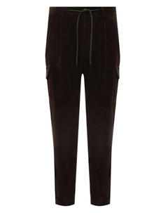 Вельветовые брюки-карго Gran sasso