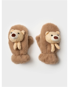 Варежки трикотажные для девочек Playtoday kids