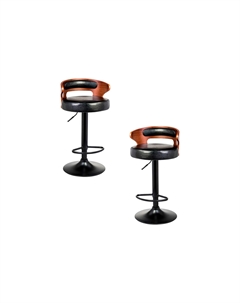 Набор барных стульев Fred Black Dobrin