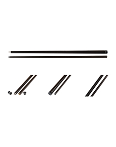 Кий \ пирамида 2-pc Carbon 010 22.300.62.5 черный Winner