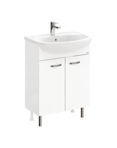 Тумба под раковину Коралл 60 106149 цвет Белый Onika
