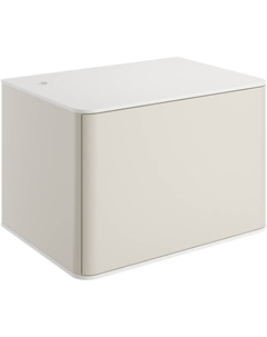 Тумба под раковину Ноттвиль 60 tp.NOT.60.OTVL.1Y подвесная цвет Бежевый шелк Stworki