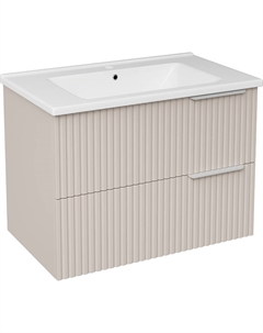 Тумба с раковиной Хаммель 75 TR-701404 подвесная цвет Бежевый Stworki