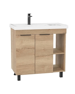 Тумба под раковину Легран 80 108063 цвет Дуб галифакс Onika