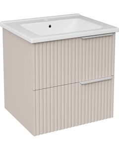 Тумба с раковиной Хаммель 55 TR-701368 подвесная цвет Бежевый Stworki