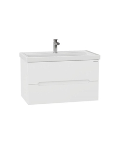 Тумба под раковину Айленд 80 108060 подвесная цвет Белый Onika