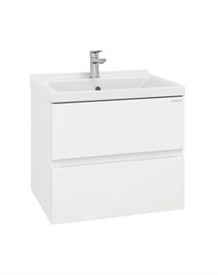 Тумба под раковину Эвада 60 106156 подвесная цвет Белый Onika