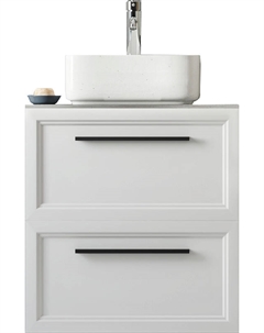 Тумба под раковину Эстерсунд 60 подвесная цвет Белый матовый Роверелла Stworki
