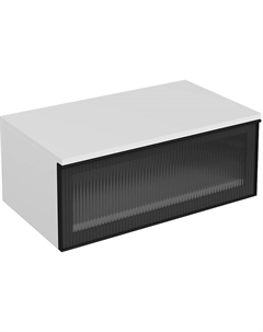 Тумба Левангер 80 3008054 подвесная цвет Белый матовый Stworki