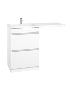 Тумба под раковину Милтон 58 105801 цвет Белый Onika