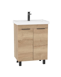 Тумба под раковину Легран 50 105040 цвет Дуб галифакс Onika