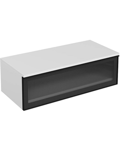 Тумба Левангер 101 3008056 подвесная цвет Белый матовый Stworki