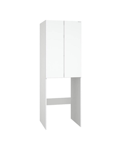 Шкаф пенал Милтон 67 306702 над стиральной машиной цвет Белый Onika