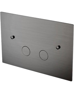 Клавиша смыва 647-GM Оружейная сталь Boheme