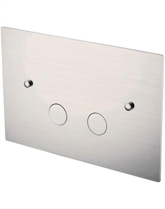 Клавиша смыва 647-NB Никель брашированный Boheme