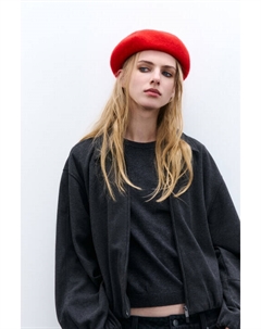 Берет круглый шерстяной Befree