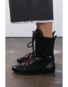 Кроссовки высокие с двойной шнуровкой Befree