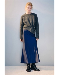 Юбка-годе макси атласная Befree